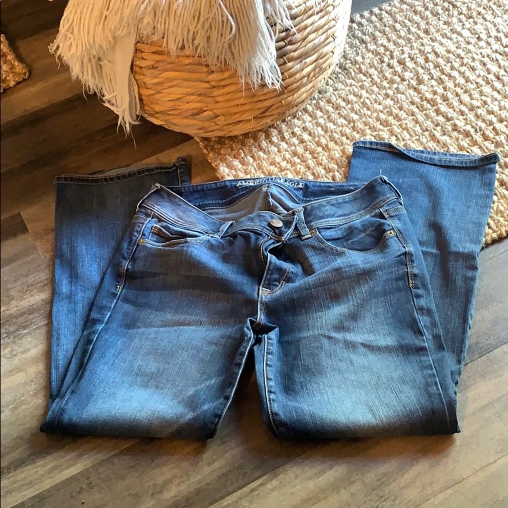 American eagle jeans size 14 short